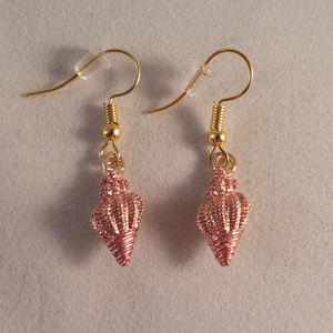 Kristy's Jewels Jewelry - Gold PinkConch Seashell on Hypoallergenic Hooks! Kristy's Jewels Jewelry - Gold PinkConch Seashell on Hypoallergenic Hooks!